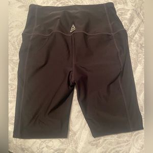 Used once, black workout leggings, small